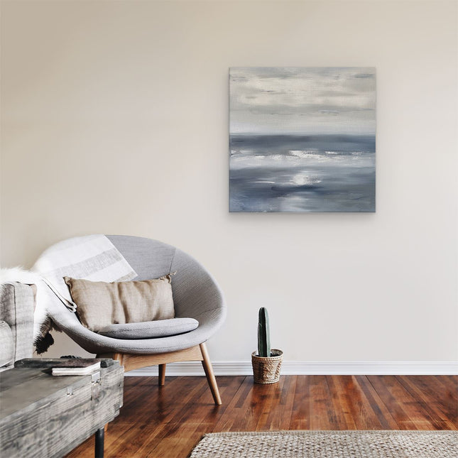 Canvas schilderij kamer Abstract Kunstwerk van de Oceaan