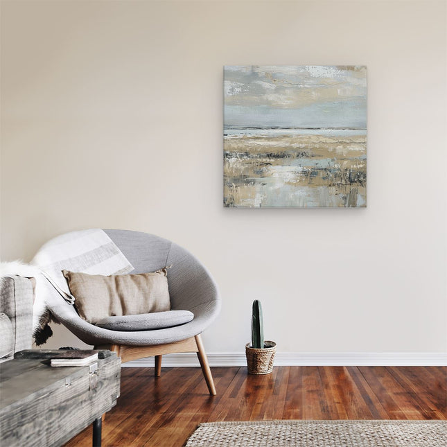 Canvas schilderij kamer Abstract Kunstwerk van een Landschap