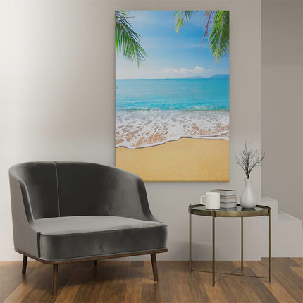 Canvas schilderij interieur Tropisch Strand En Zee