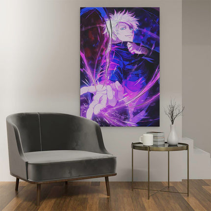 Canvas schilderij interieur Anime Karakter Satoru Gojo