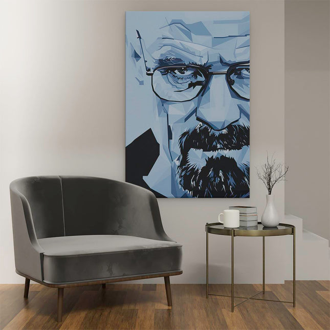 Canvas schilderij interieur Walter H. White uit Breaking Bad