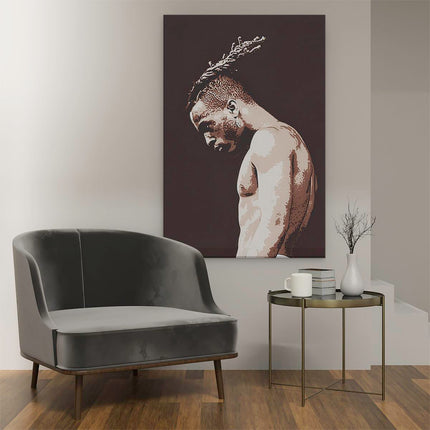 Canvas schilderij interieur XXXTentacion 