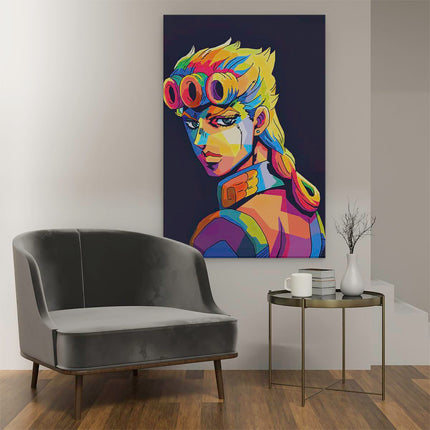 Canvas schilderij interieur JoJo's Bizarre Adventure Anime Karakter