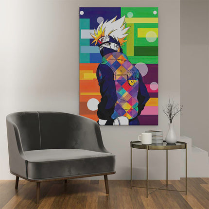 Canvas schilderij interieur Anime Hatake Kakashi uit Naruto