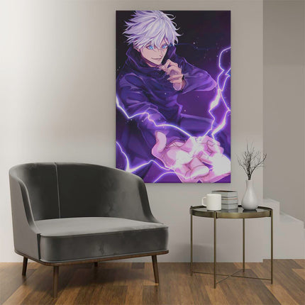 Canvas schilderij interieur Anime Karakter Satoru Gojo