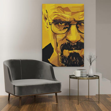 Canvas schilderij interieur Walter H. White uit Breaking Bad
