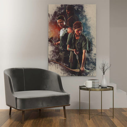 Canvas schilderij interieur Game The Last of Us