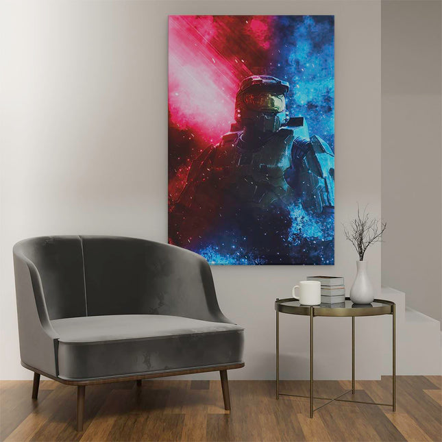 Canvas schilderij interieur Game Halo Combat Evolved