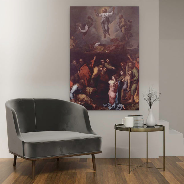Canvas schilderij interieur De Transfiguratie - Rafaël
