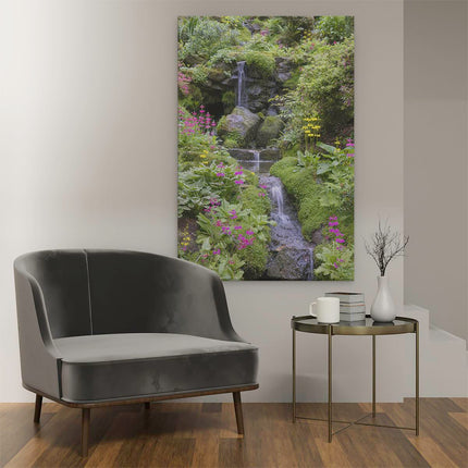 Canvas schilderij interieur Watertrappetje