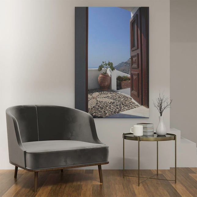 Canvas schilderij interieur Balkon III 