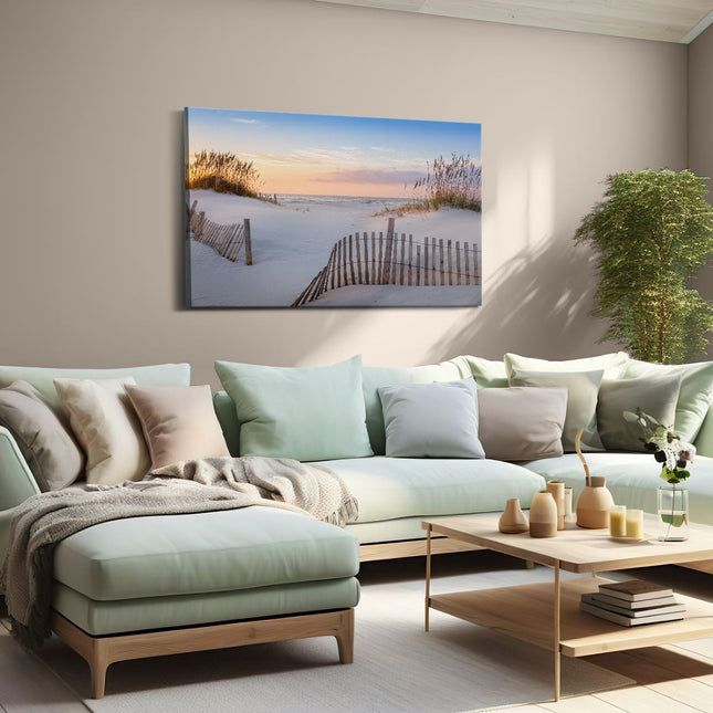 Canvas schilderij woonkamer Strand en Zee