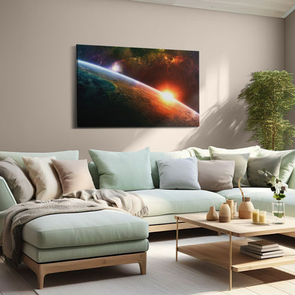Canvas schilderij woonkamer Ruimte