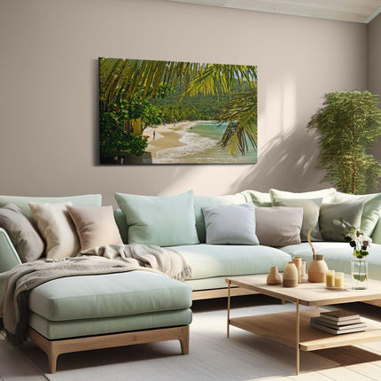 Canvas schilderij woonkamer Laguna