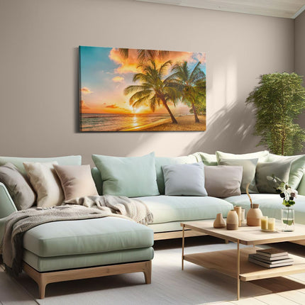Canvas schilderij woonkamer Summer Night