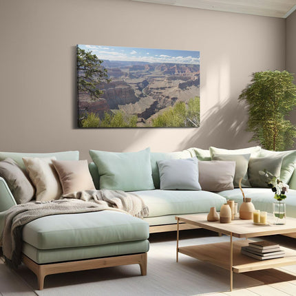 Canvas schilderij woonkamer Grand Canyon in de Zon