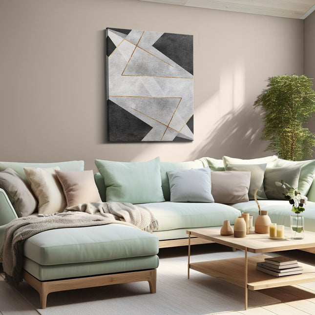 Canvas Schilderij Woonkamer Abstracte Kunst Bobo Art