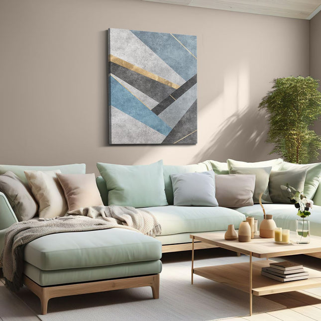 Canvas Schilderij Woonkamer Abstracte Kunst Bobo Art