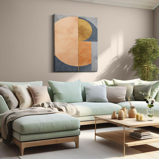 Canvas Schilderij Woonkamer Abstracte Kunst