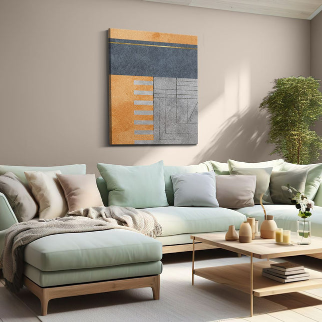 Canvas Schilderij Woonkamer Abstracte Kunst