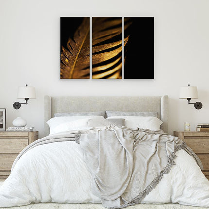 Drieluik schilderij slaapkamer Gouden Veer 