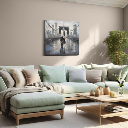 Canvas schilderij woonkamer Brooklyn Brug Brooklyn Brug Brooklyn Brug Brooklyn Brug Brooklyn Brug Brooklyn Brug