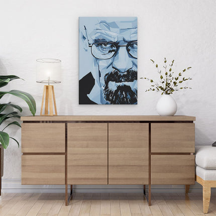 Canvas schilderij interieur Walter H. White uit Breaking Bad