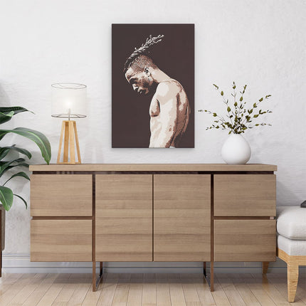 Canvas schilderij interieur XXXTentacion 