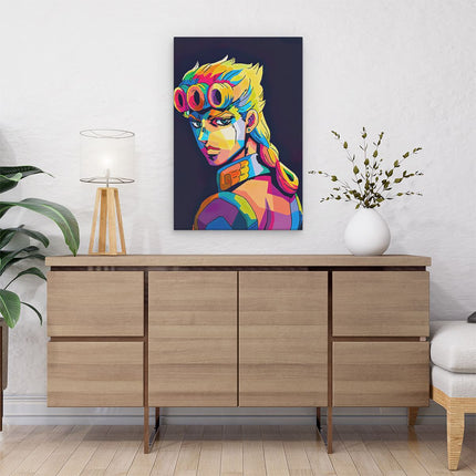 Canvas schilderij interieur JoJo's Bizarre Adventure Anime Karakter