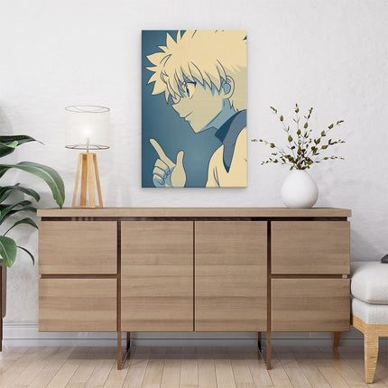 Canvas schilderij interieur Anime Karakter Killua Zoldyck