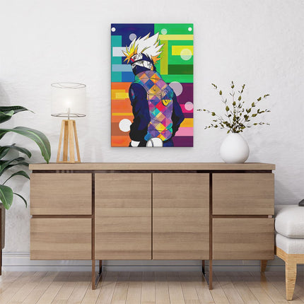 Canvas schilderij interieur Anime Hatake Kakashi uit Naruto