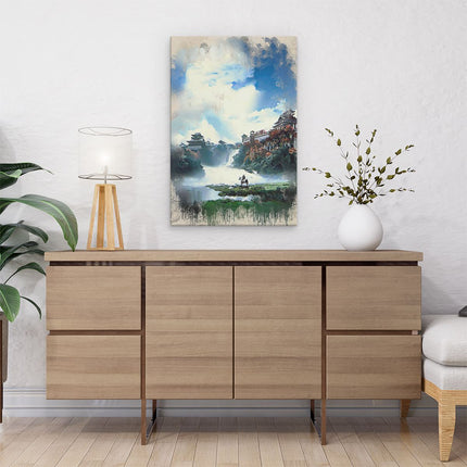 Canvas schilderij interieur Game Ghost of Tsushima