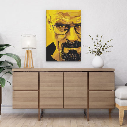 Canvas schilderij interieur Walter H. White uit Breaking Bad