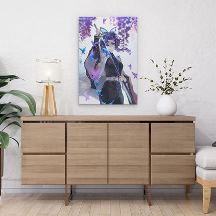 Canvas schilderij interieur Anime Karakter Shinobu Kochō