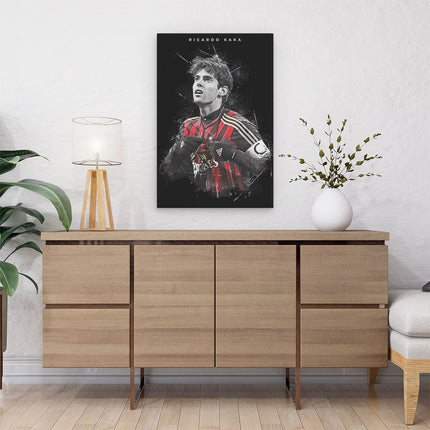 Canvas schilderij interieur Ricardo Kaka bij AC Milan
