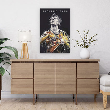 Canvas schilderij interieur Ricardo Kaka bij AC Milan