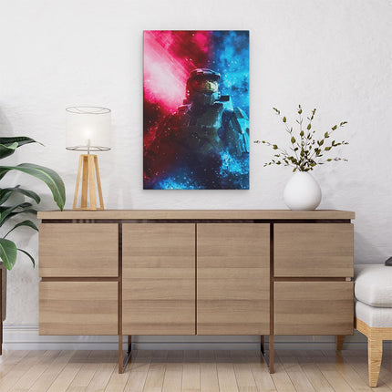 Canvas schilderij interieur Game Halo Combat Evolved