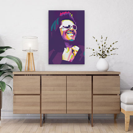 Canvas schilderij interieur The Weekend - Abstract