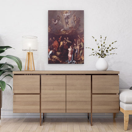 Canvas schilderij interieur De Transfiguratie - Rafaël