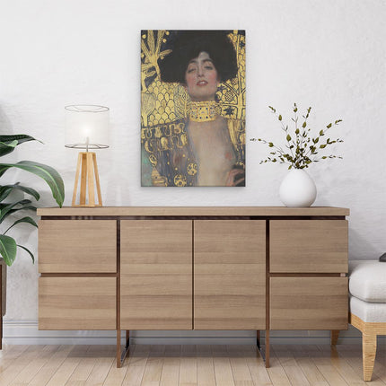 Canvas schilderij interieur Judith I - Gustav Klimt