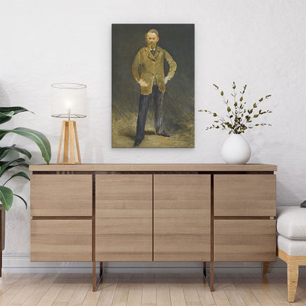 Canvas schilderij interieur Zelfportret Édouard Manet