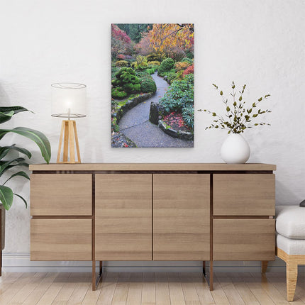 Canvas schilderij interieur Japans Pad