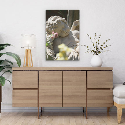 Canvas schilderij interieur Engel