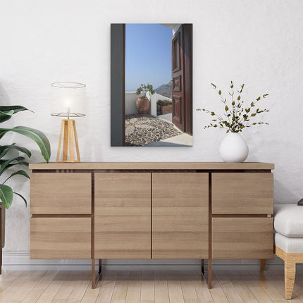 Canvas schilderij interieur Balkon III 