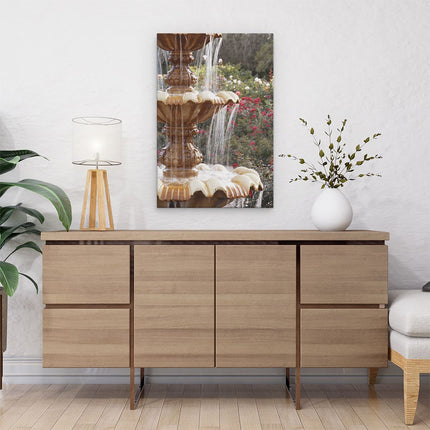 Canvas schilderij interieur Fontein met Drie Etages