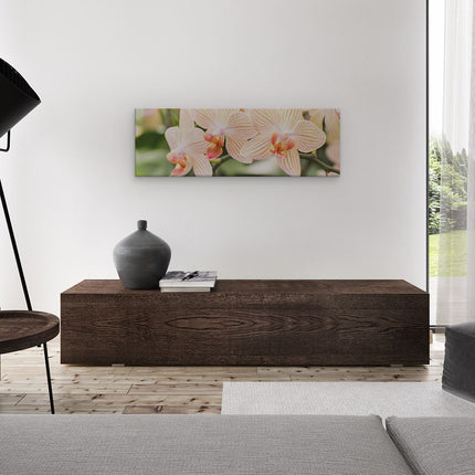 Canvas Schilderij Woonkamer Schilderij Getekende Zonnebloemen Veld Met Olieverf