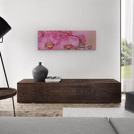 Canvas Schilderij Woonkamer Schilderij Vier Paarden Naast Elkaar - Zwart Wit