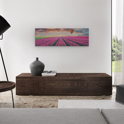 Canvas Schilderij Woonkamer Schilderij Strand En Duinen Met Een Vuurtoren