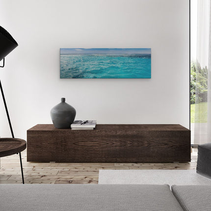 Canvas Schilderij Woonkamer Schilderij Aurora Boorde Zich in de Lucht