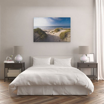 Canvas schilderij slaapkamer Strand en Duinen 